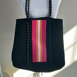 Black bag with Stripe